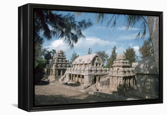 Five Rathas, Mahabalipuram, Tamil Nadu, India-Vivienne Sharp-Framed Premier Image Canvas