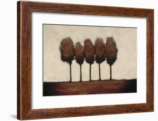 Five Trees-Rita Vindedzis-Framed Giclee Print