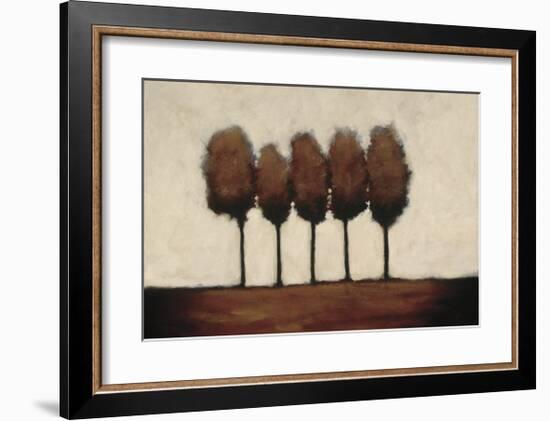 Five Trees-Rita Vindedzis-Framed Giclee Print