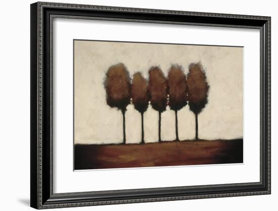 Five Trees-Rita Vindedzis-Framed Giclee Print