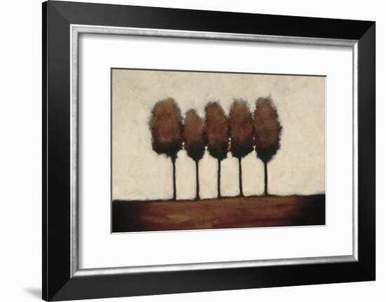 Five Trees-Rita Vindedzis-Framed Giclee Print