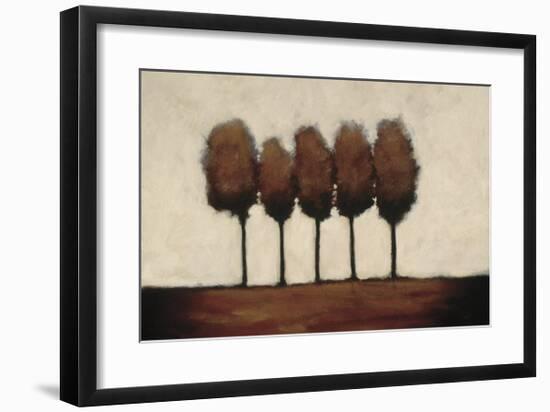 Five Trees-Rita Vindedzis-Framed Giclee Print