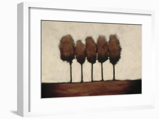 Five Trees-Rita Vindedzis-Framed Giclee Print