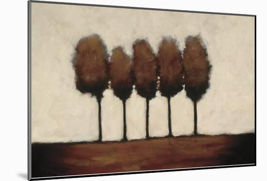 Five Trees-Rita Vindedzis-Mounted Giclee Print