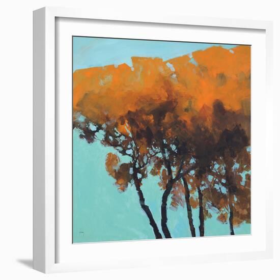 Five Trees-Paul Bailey-Framed Art Print