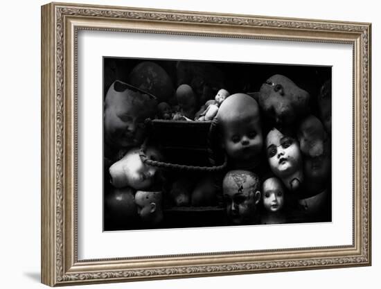 Fixed Gaze-null-Framed Art Print