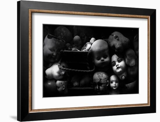 Fixed Gaze-null-Framed Art Print