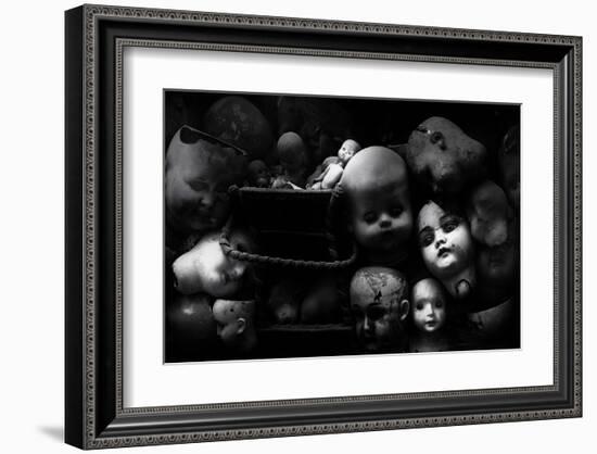 Fixed Gaze-null-Framed Art Print