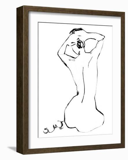 Fixing the Bun I-Jennifer Parker-Framed Art Print