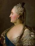 Portrait of Catherine II, 1763-Fjodor Rokotov-Giclee Print