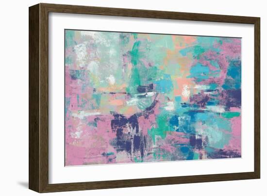 Fjord Reflections Crop Bright-Silvia Vassileva-Framed Art Print