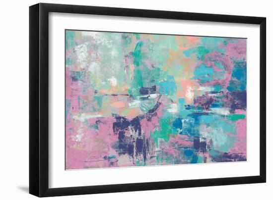 Fjord Reflections Crop Bright-Silvia Vassileva-Framed Art Print