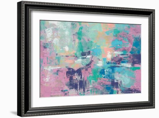 Fjord Reflections Crop Bright-Silvia Vassileva-Framed Art Print