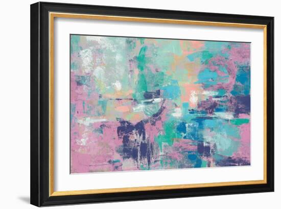 Fjord Reflections Crop Bright-Silvia Vassileva-Framed Art Print