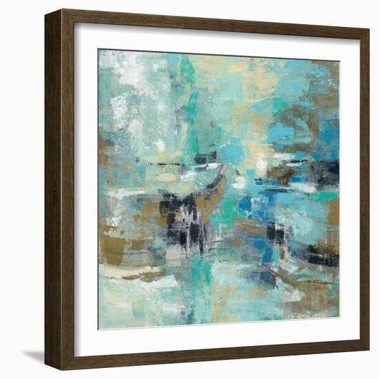 Fjord Reflections-Silvia Vassileva-Framed Art Print