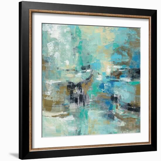 Fjord Reflections-Silvia Vassileva-Framed Art Print