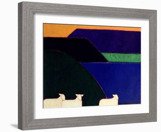 Fjord Snaefellness, 1999-Eithne Donne-Framed Giclee Print