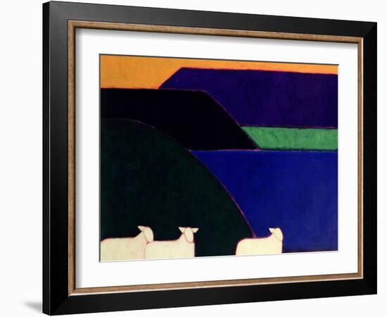 Fjord Snaefellness, 1999-Eithne Donne-Framed Giclee Print