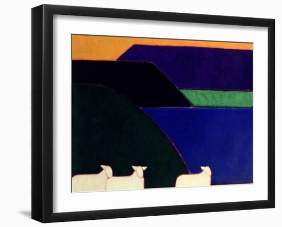 Fjord Snaefellness, 1999-Eithne Donne-Framed Giclee Print