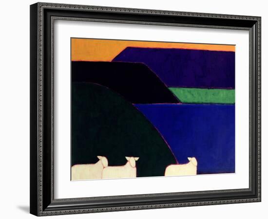 Fjord Snaefellness, 1999-Eithne Donne-Framed Giclee Print