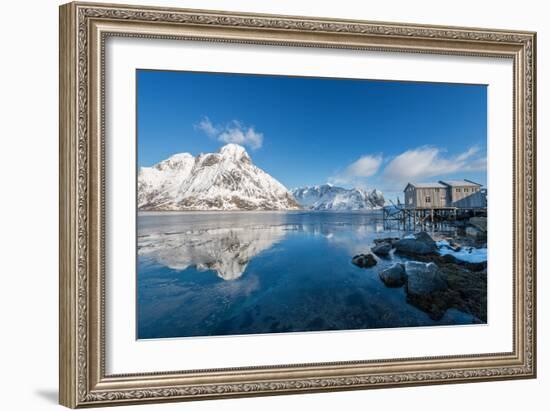 Fjord View-Philippe Sainte-Laudy-Framed Photographic Print