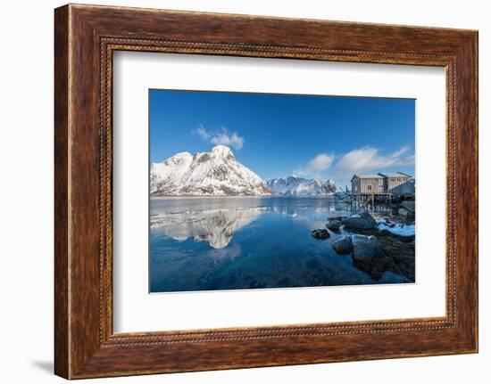 Fjord View-Philippe Sainte-Laudy-Framed Photographic Print