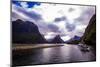 Fjords, Fjordlands National Park, UNESCO World Heritage Site, South Island, New Zealand, Pacific-Laura Grier-Mounted Photographic Print