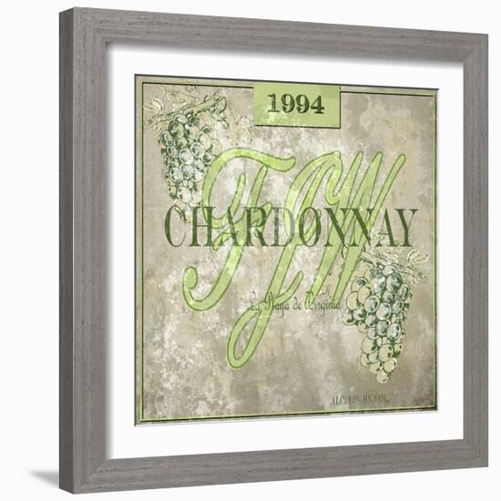 FJW Chardonnay-Karen Williams-Framed Giclee Print