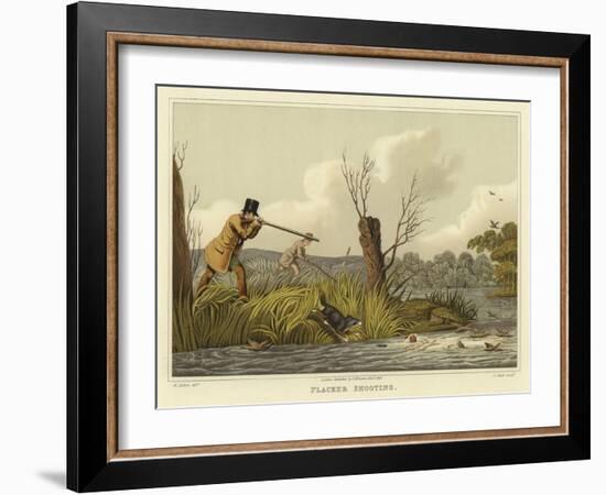 Flacker Shooting-Henry Thomas Alken-Framed Giclee Print