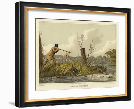 Flacker Shooting-Henry Thomas Alken-Framed Giclee Print