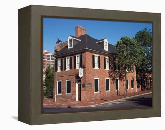 Flag House, Baltimore, MD-Barry Winiker-Framed Premier Image Canvas