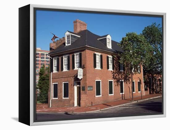 Flag House, Baltimore, MD-Barry Winiker-Framed Premier Image Canvas