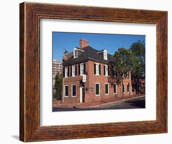 Flag House, Baltimore, MD-Barry Winiker-Framed Photographic Print