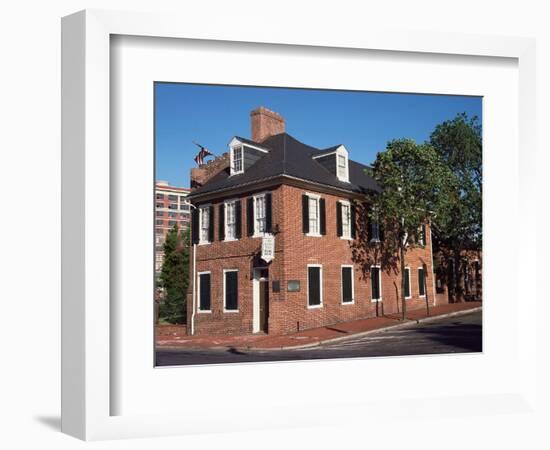 Flag House, Baltimore, MD-Barry Winiker-Framed Photographic Print