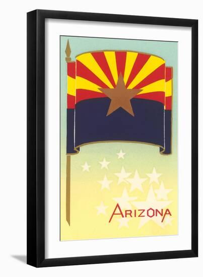 Flag of Arizona-null-Framed Art Print