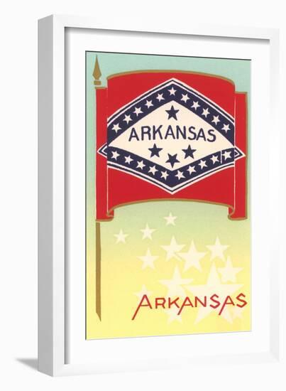 Flag of Arkansas-null-Framed Art Print