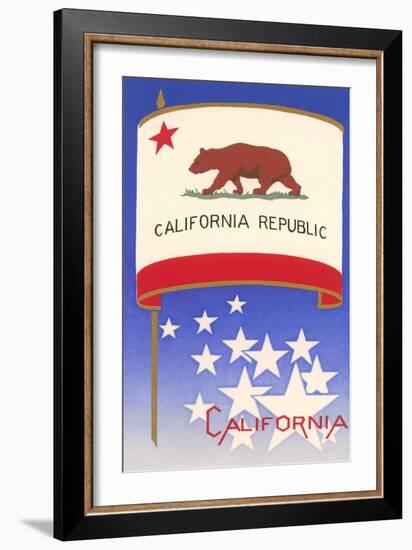 Flag of California-null-Framed Art Print