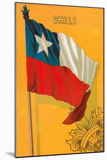 Flag of Chile-null-Mounted Art Print