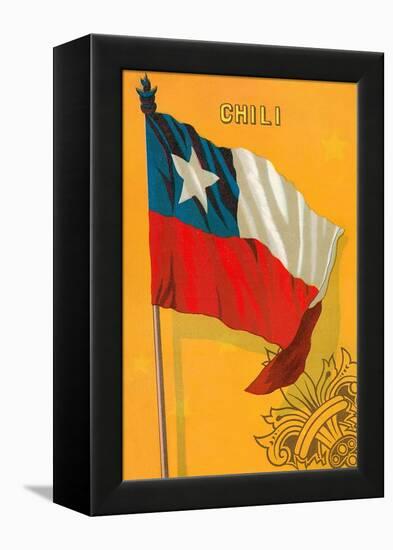 Flag of Chile-null-Framed Stretched Canvas