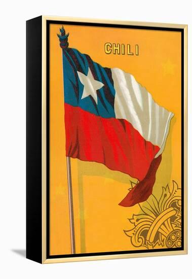 Flag of Chile-null-Framed Stretched Canvas