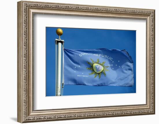 Flag of Conch Republic-jiawangkun-Framed Photographic Print