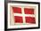 Flag of Denmark-null-Framed Art Print