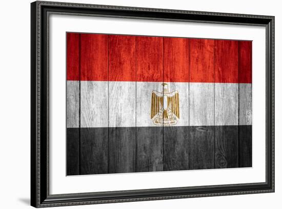 Flag Of Egypt-Miro Novak-Framed Art Print