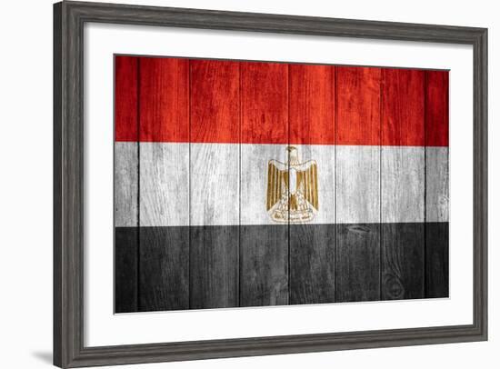 Flag Of Egypt-Miro Novak-Framed Art Print