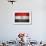 Flag Of Egypt-Miro Novak-Framed Art Print displayed on a wall