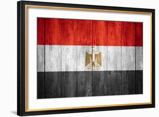 Flag Of Egypt-Miro Novak-Framed Art Print