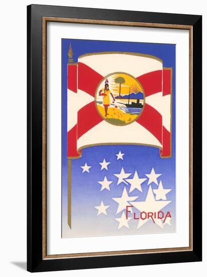 Flag of Florida-null-Framed Art Print