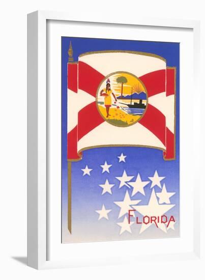 Flag of Florida-null-Framed Art Print