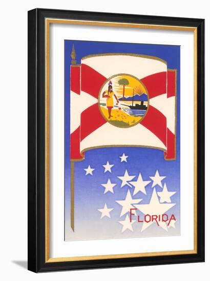 Flag of Florida-null-Framed Art Print