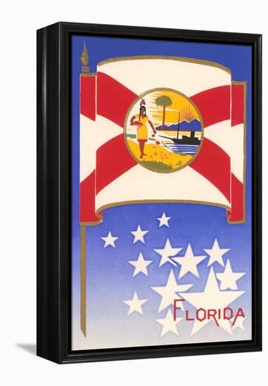 Flag of Florida-null-Framed Stretched Canvas